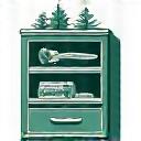 Icon representing custom millwork and cabinetry